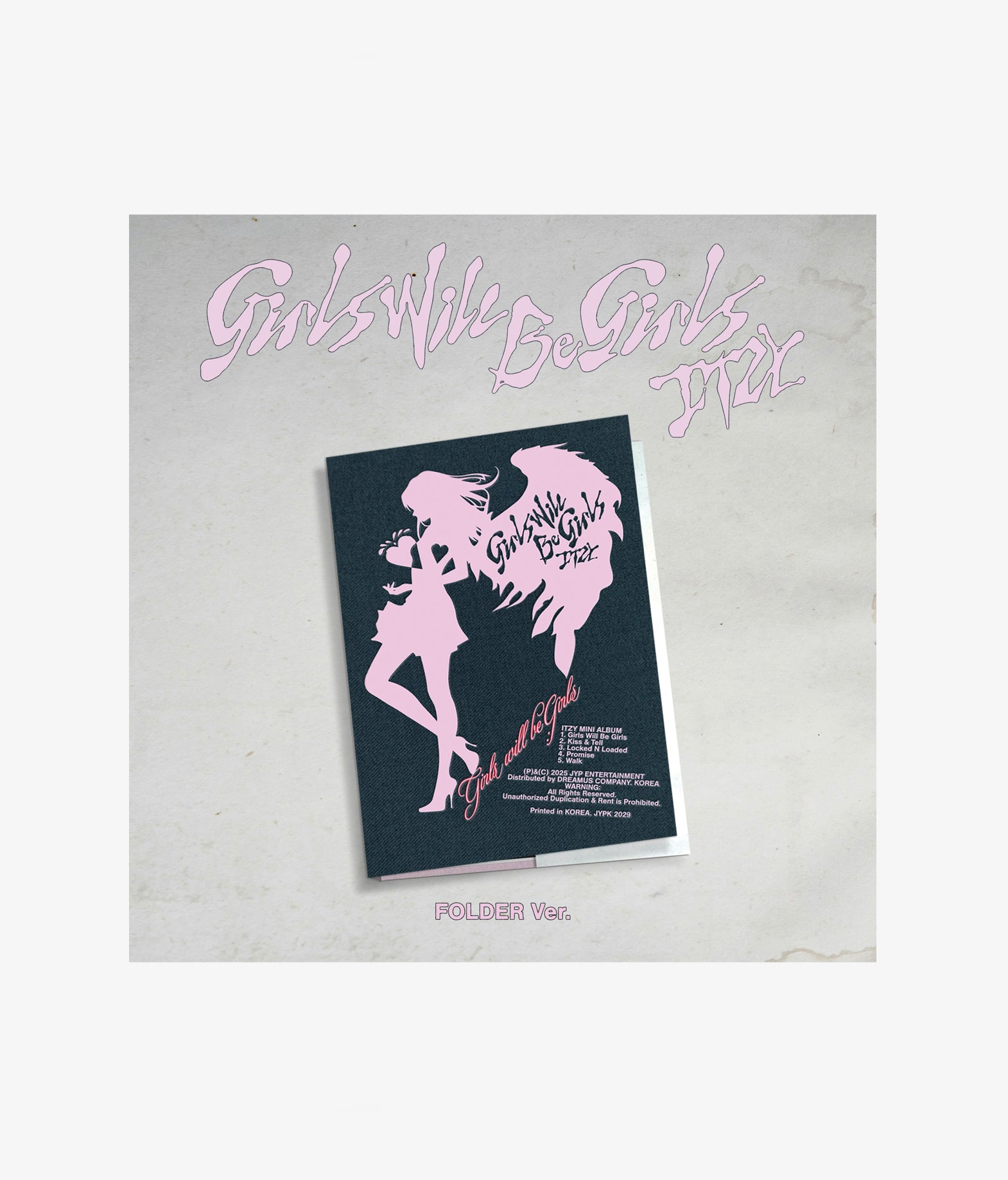 ITZY - Girls Will Be Girls (Folder ver.)