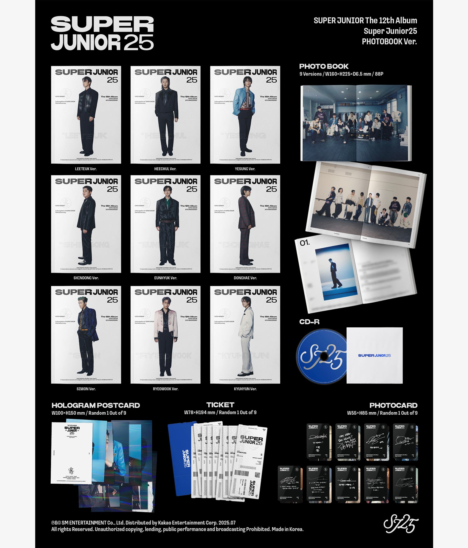 Super Junior - Super Junior25 (Photobook ver.)