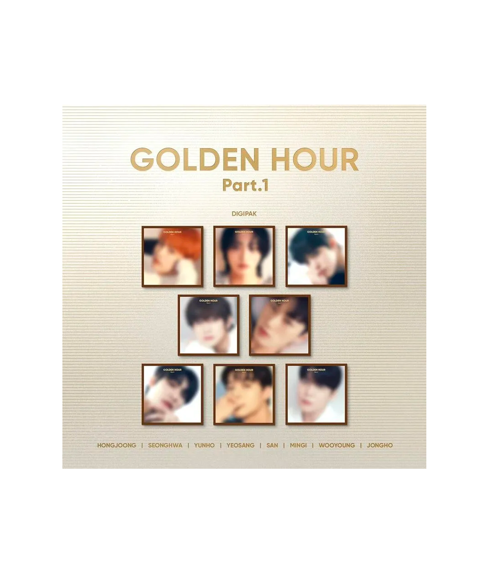ATEEZ - GOLDEN HOUR : Part.1 (Diary ver.)