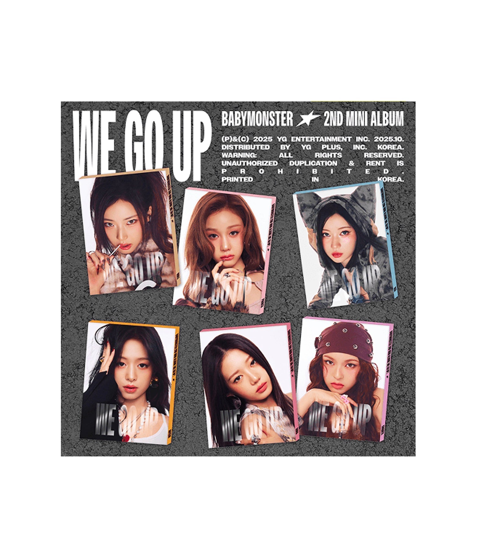 Babymonster - We go up (Pattern ver.)