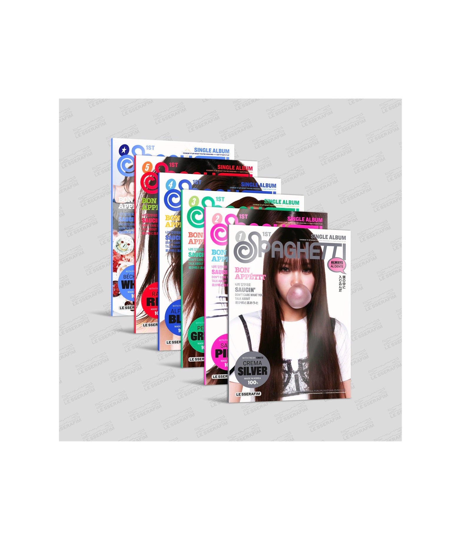 LE SSERAFIM - SPAGHETTI (Compact ver.)