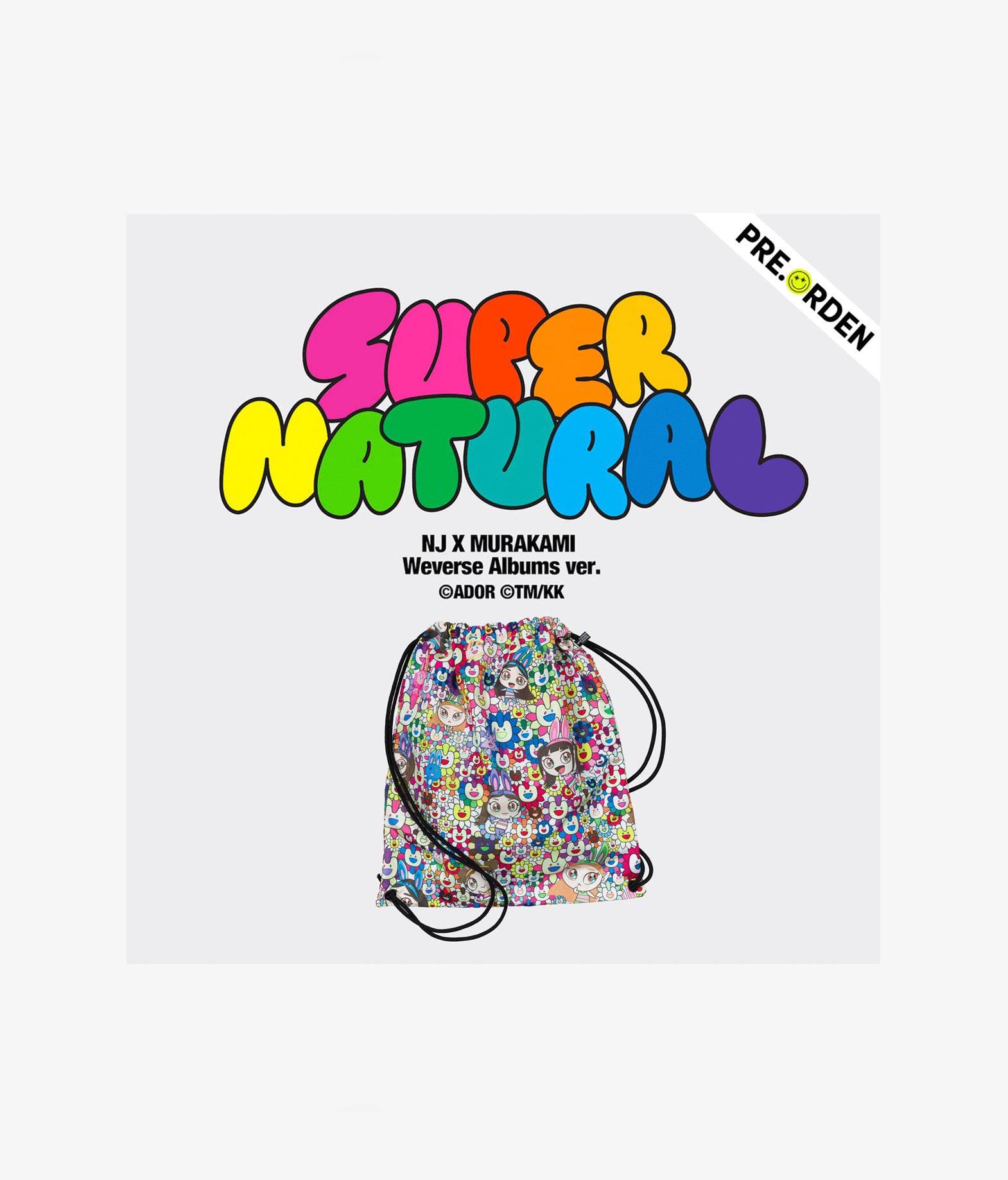 NewJeans] 'Supernatural' NJ X MURAKAMI Cross Bag ver. - Coréelle