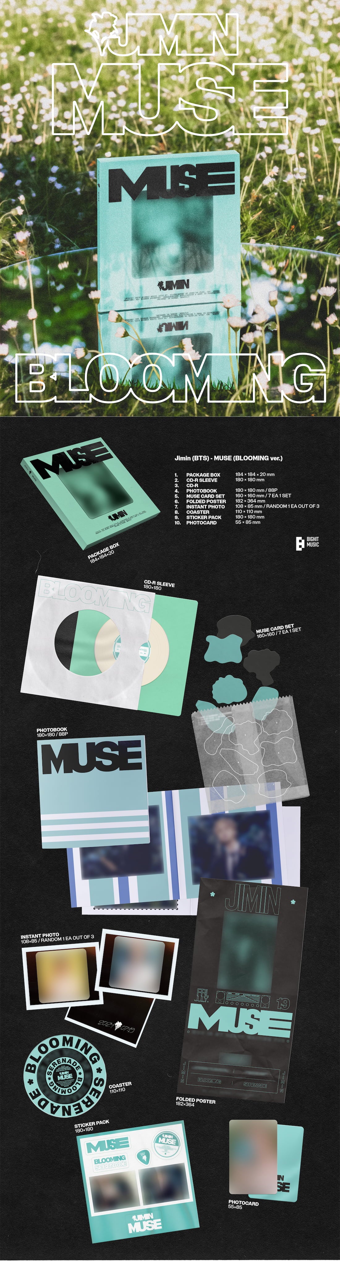 BTS - Jimin: Muse (Random ver.)