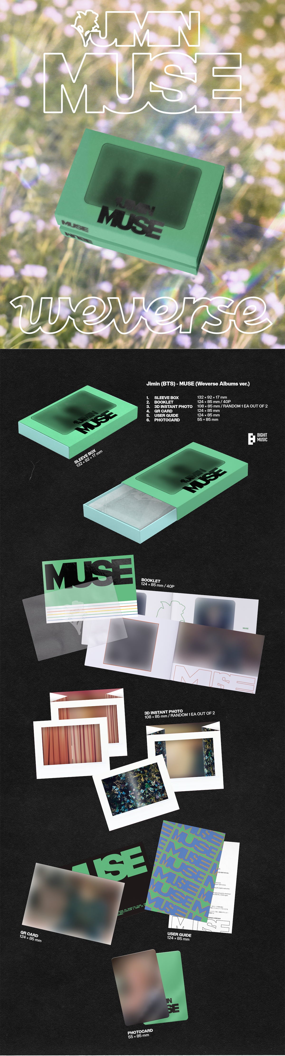 BTS - Jimin: Muse (Weverse album ver.)