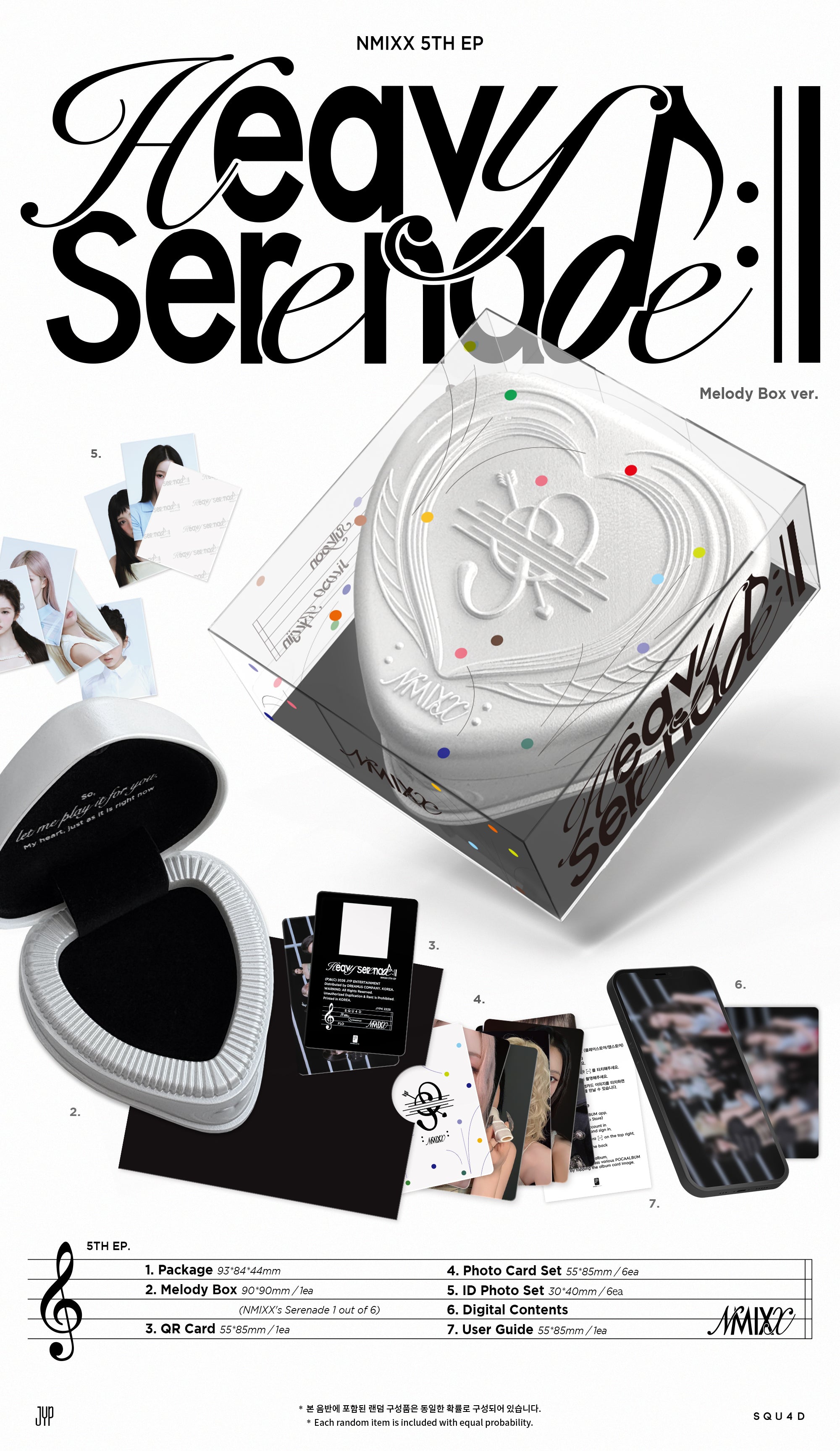 NMIXX 5TH EP [Heavy Serenade] Melody Box ver.