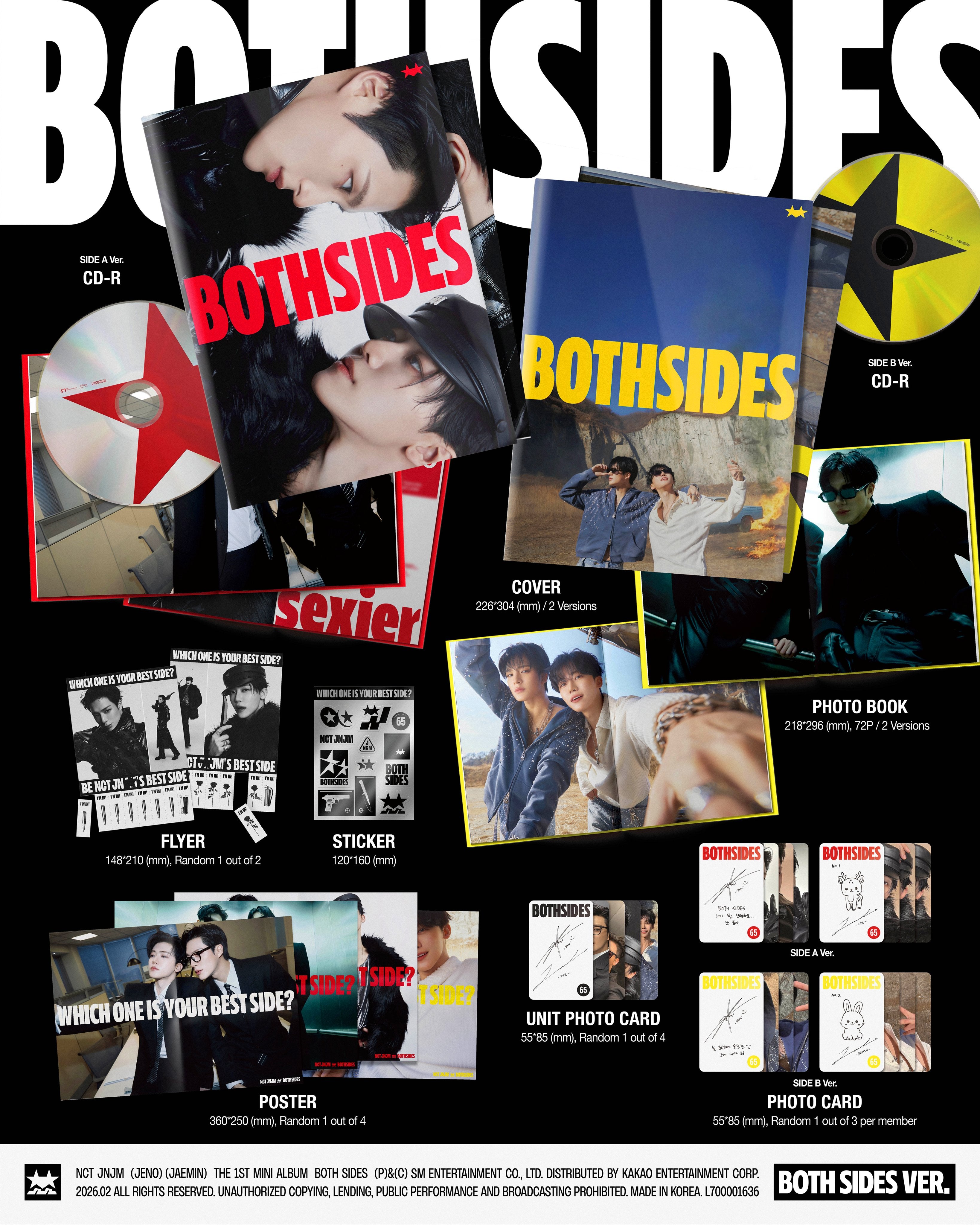 NCT JNJM - Both Sides (Photobook ver.)