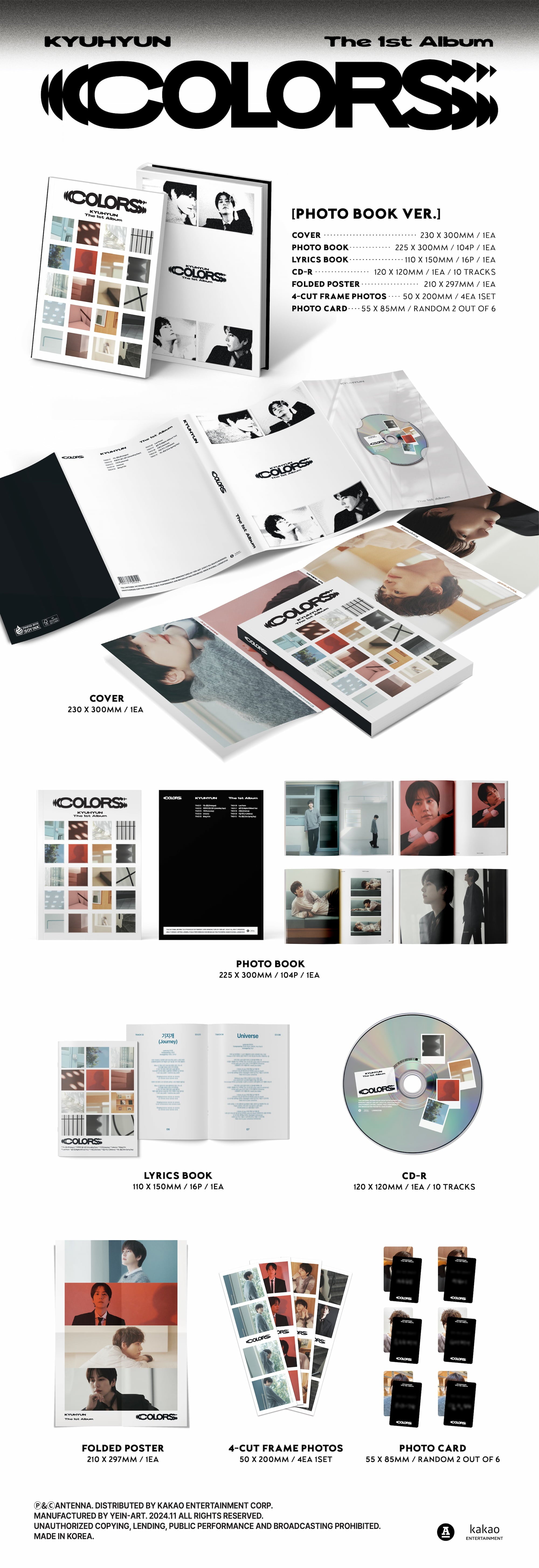 Super Junior - Kyuhyun: COLORS (Photobook ver.)