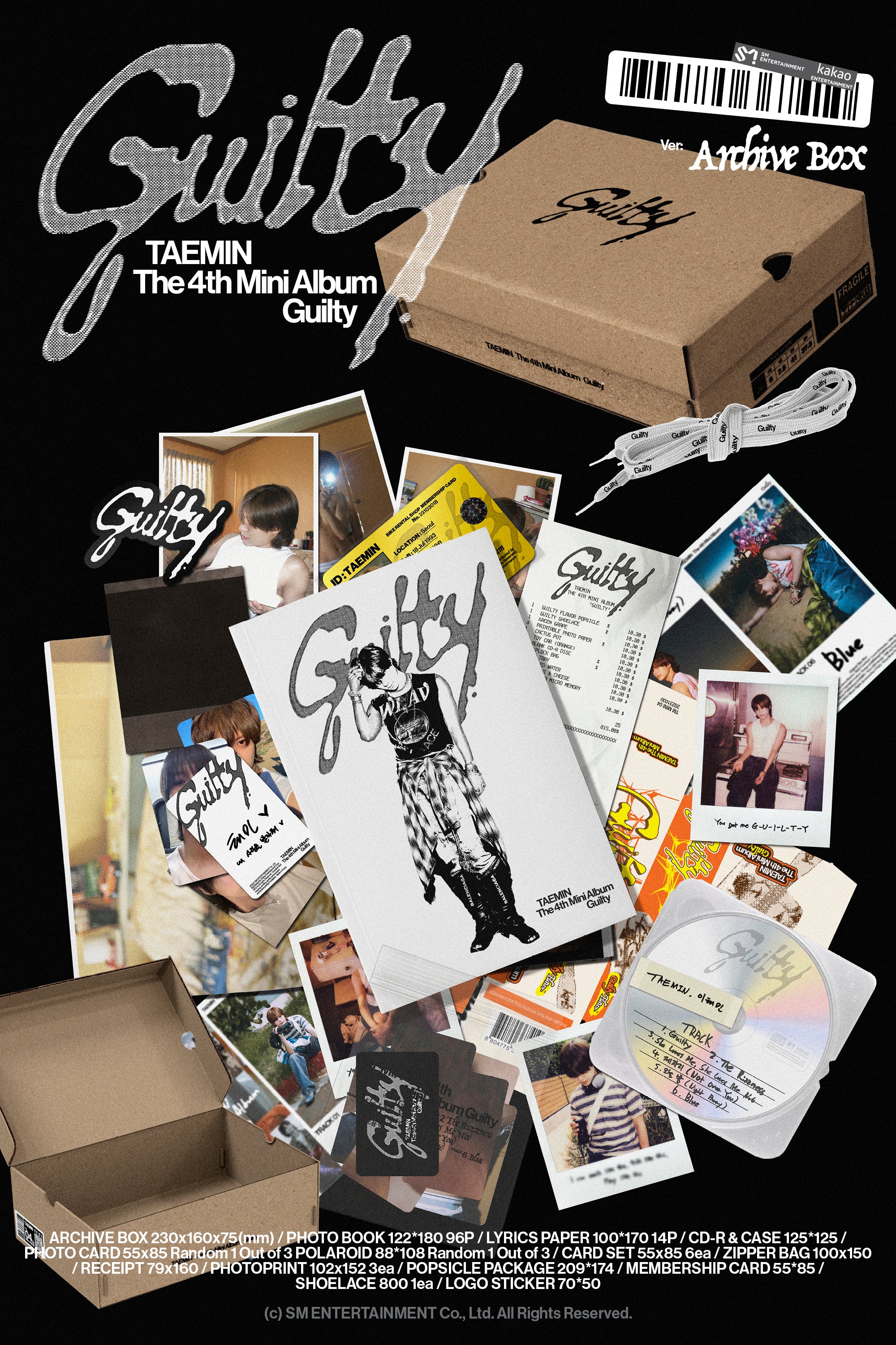 SHINee - Taemin Guilty (Box ver.)
