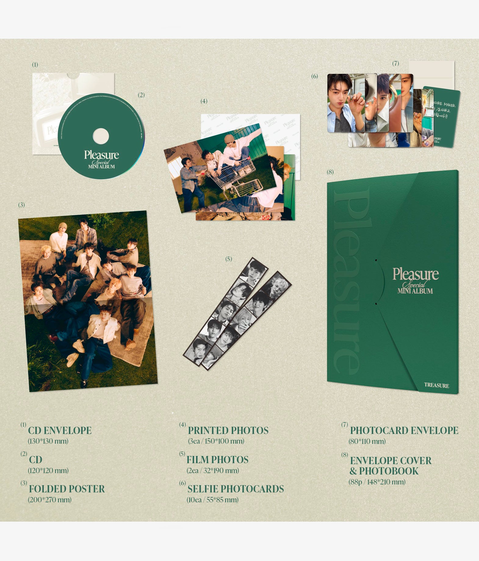 Treasure - Pleasure (Green ver.)