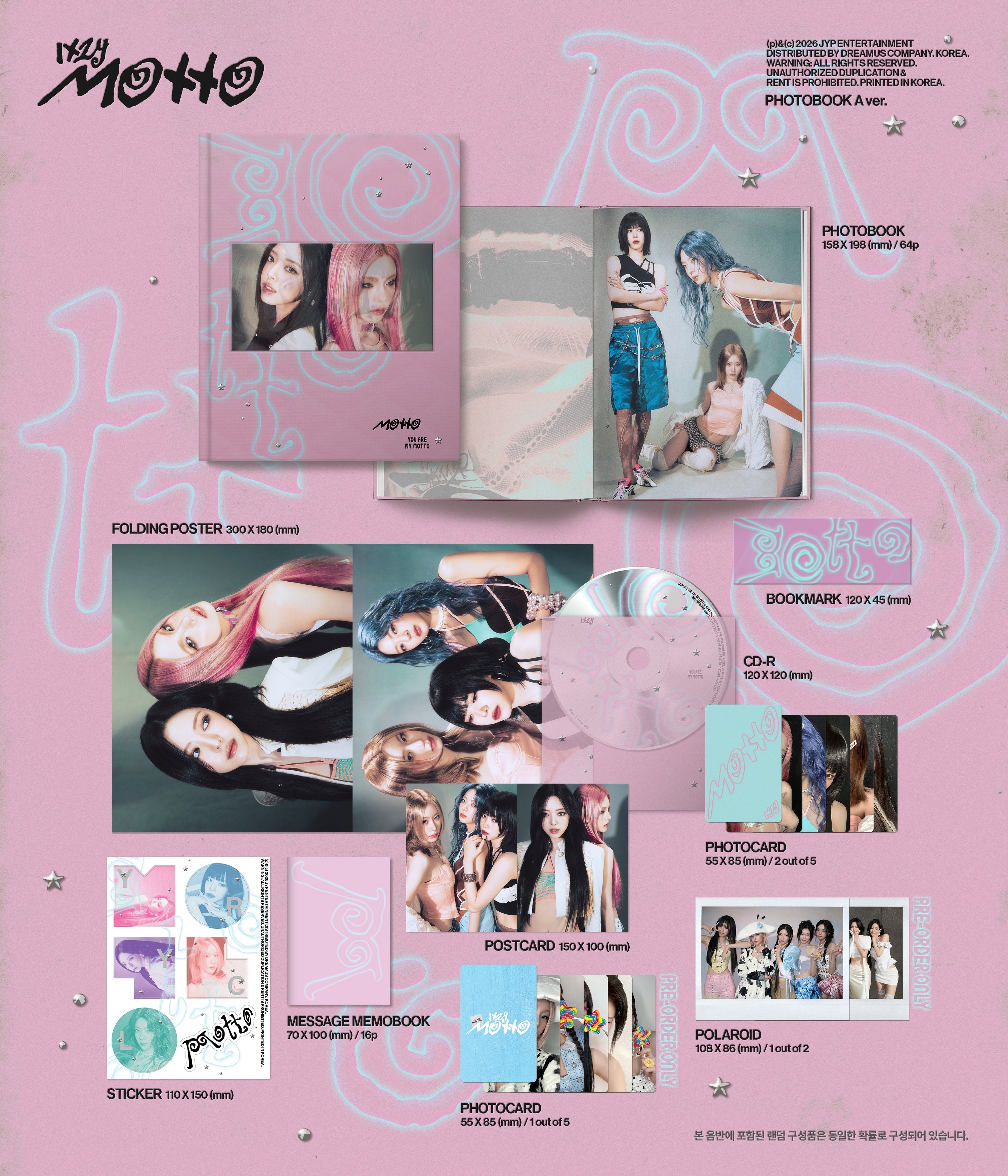 ITZY Motto (Photobook ver.) Random ver.