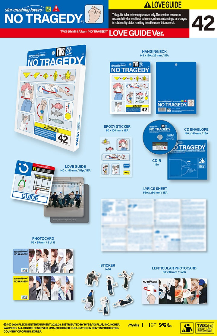 TWS - 5th Mini Album 'No Tragedy' (Random ver.)