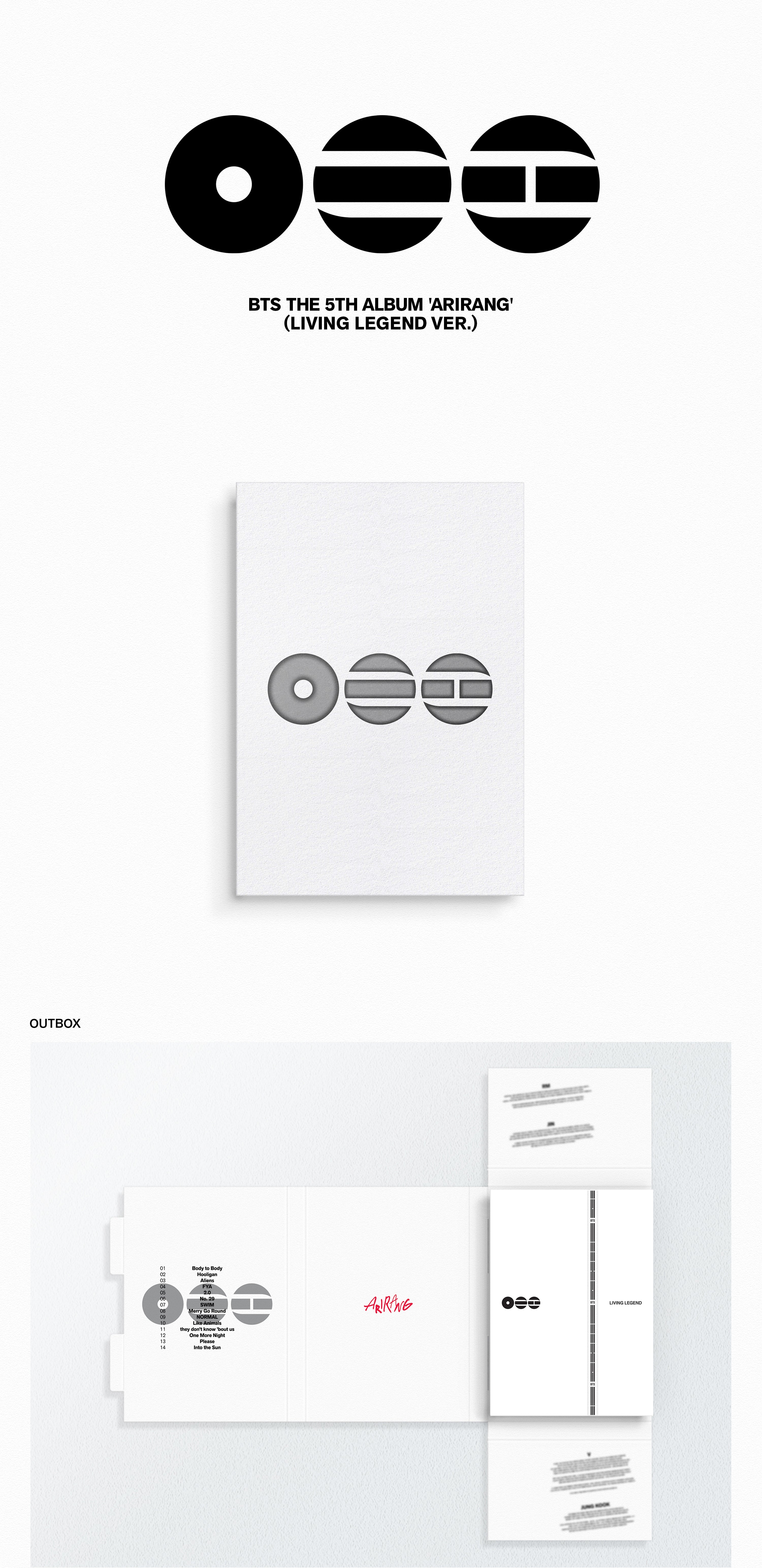 BTS - Arirang (Living Legend ver.)