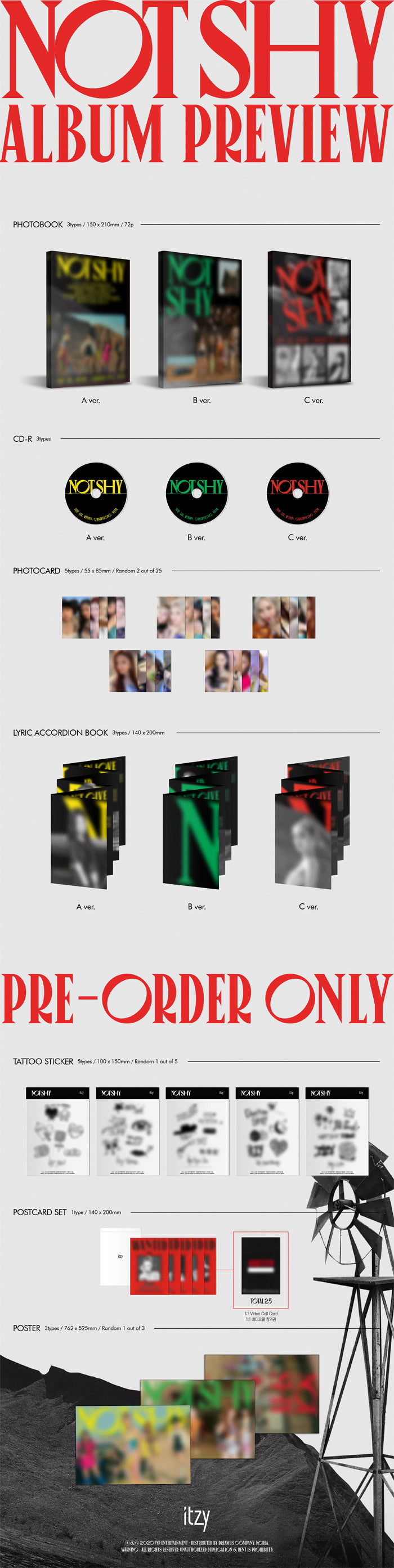 ITZY - Not Shy (Random ver.)