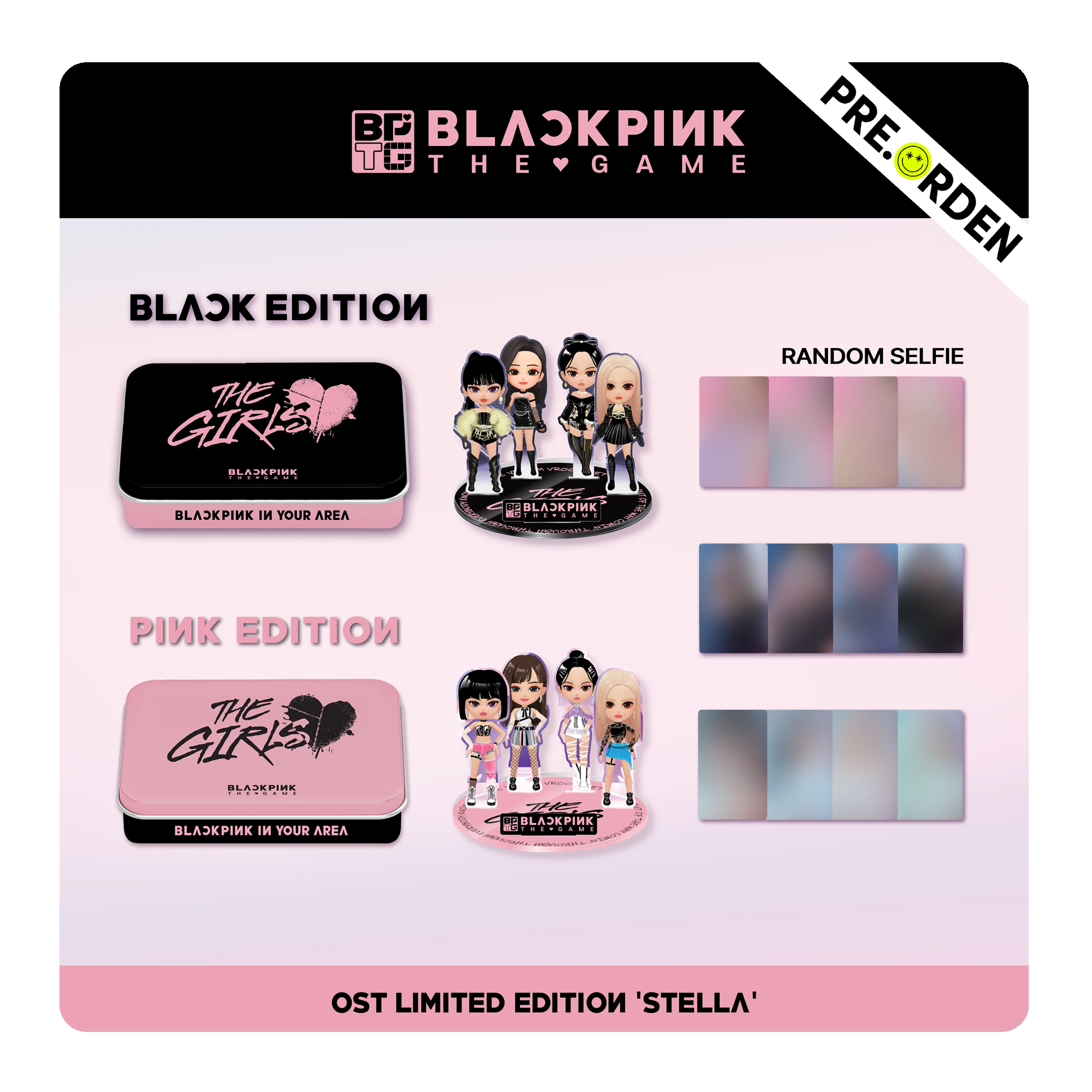 BLACKPINK - OST [The Girls] Stella (Limited Edition)