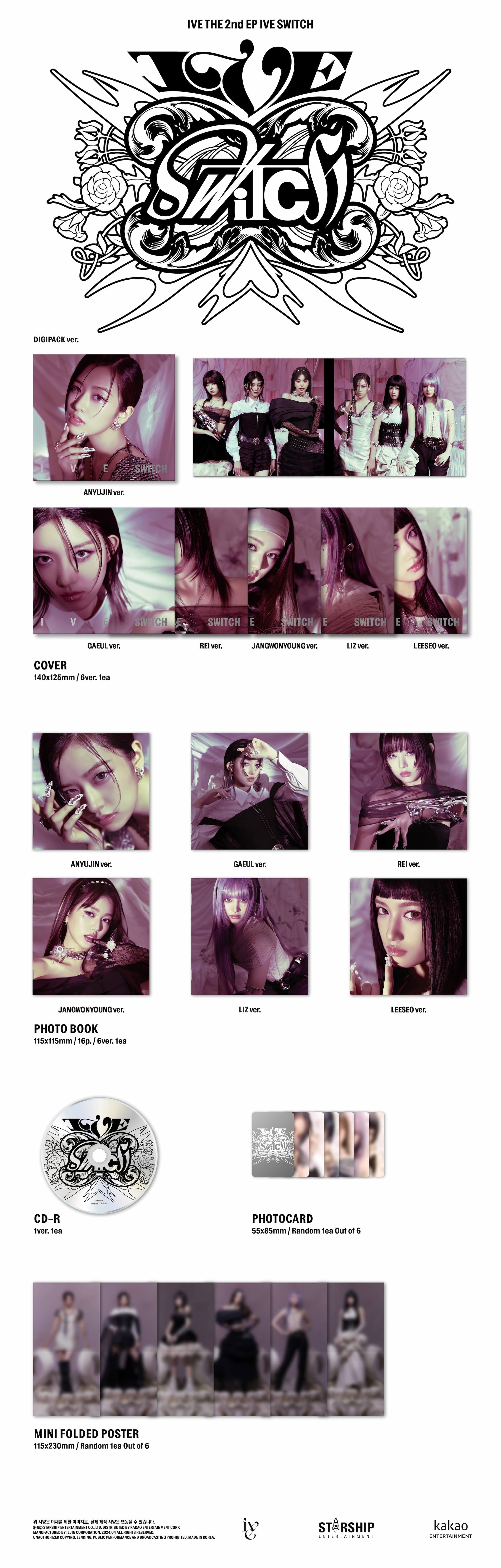 IVE - IVE Switch (Digipack ver.)