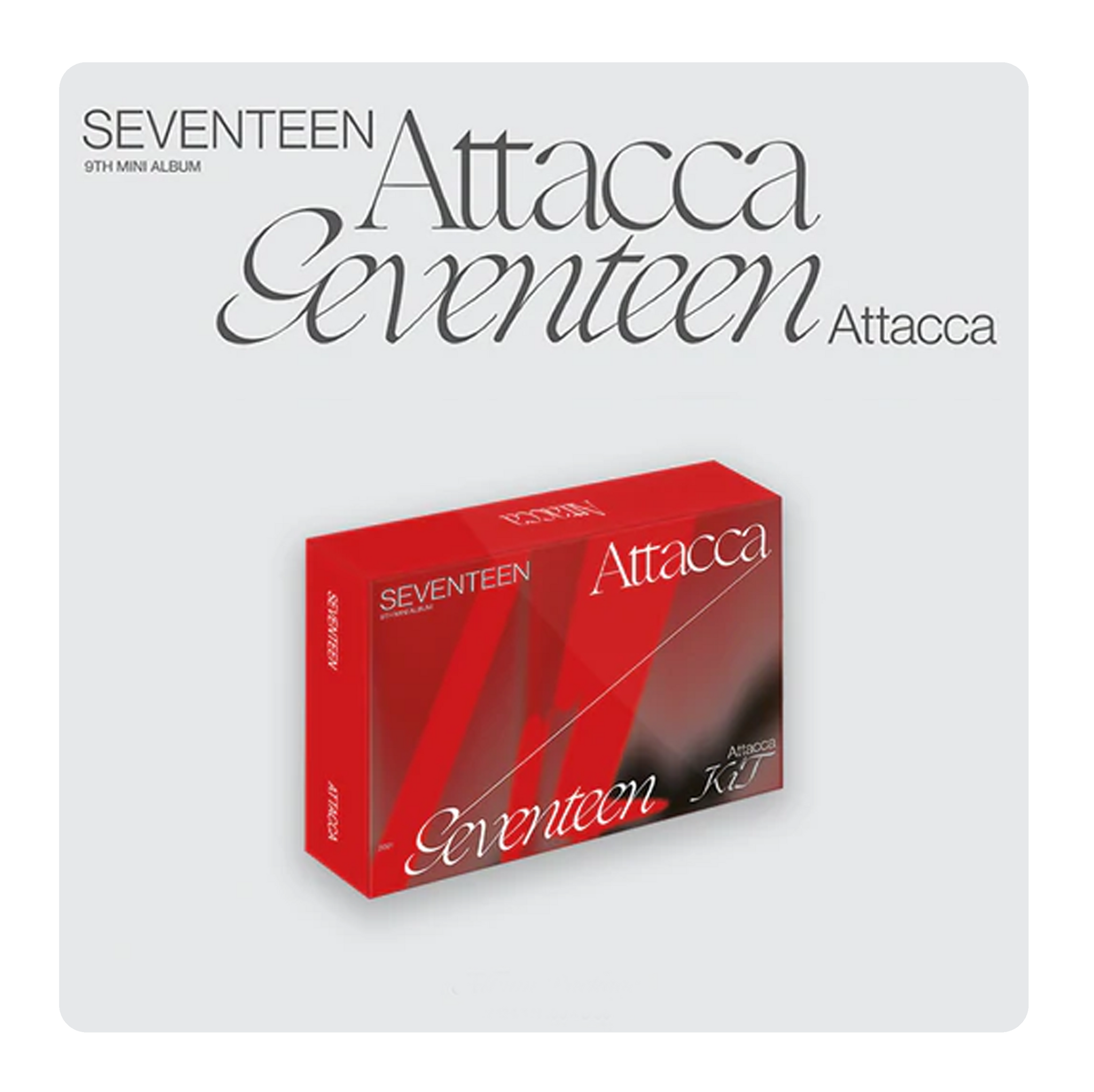 SEVENTEEN - Attacca Kit Album