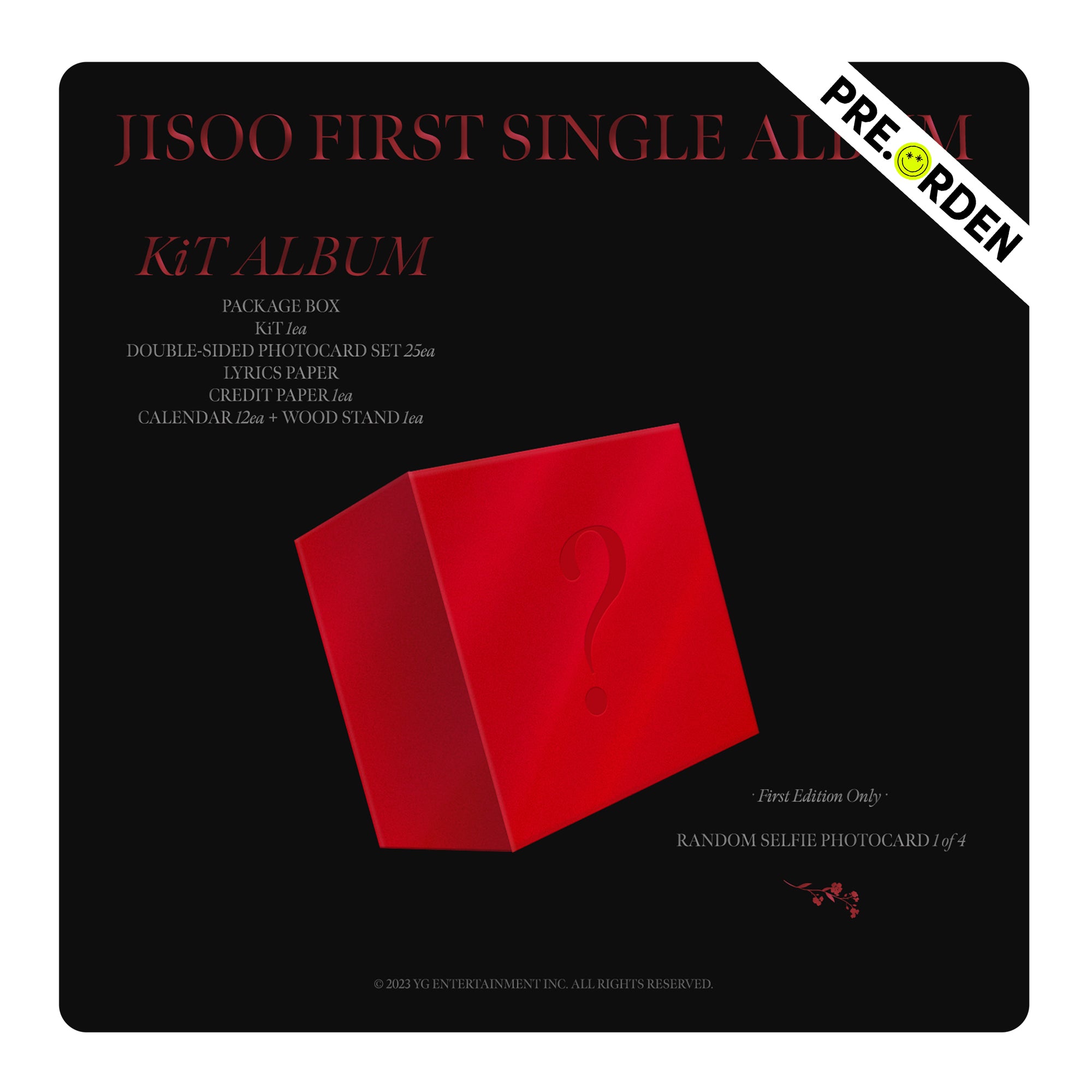 Blackpink: Jisoo - First Single Album (Kit Album)