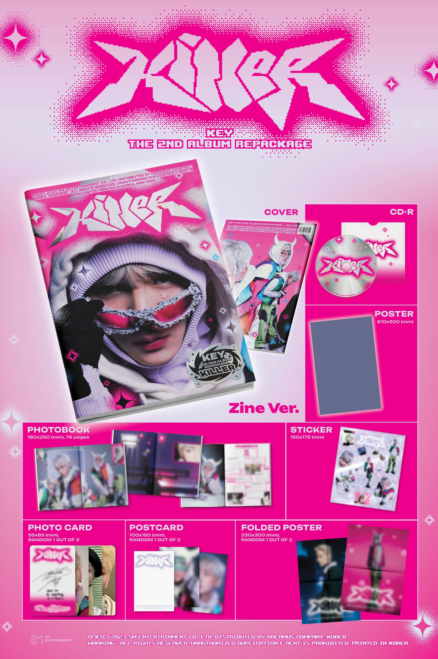 SHINee - Key: Killer (Zine ver.)