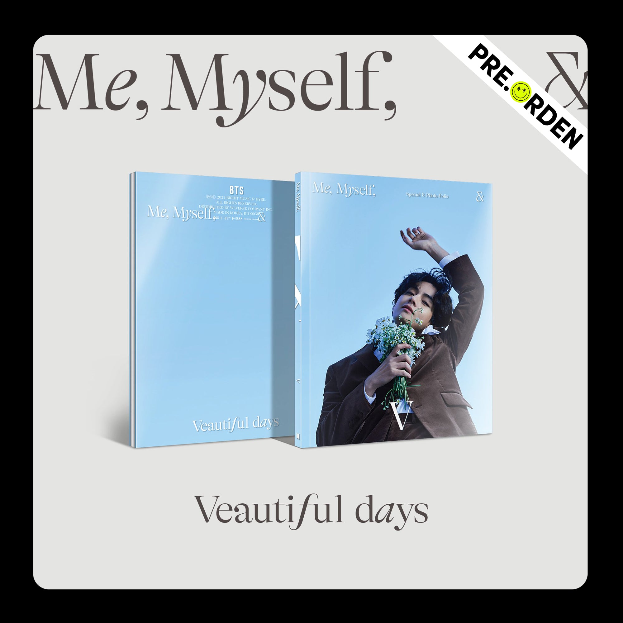 V - Special 8 Photo-Folio [Me, Myself, And V ‘Veautiful Days’]