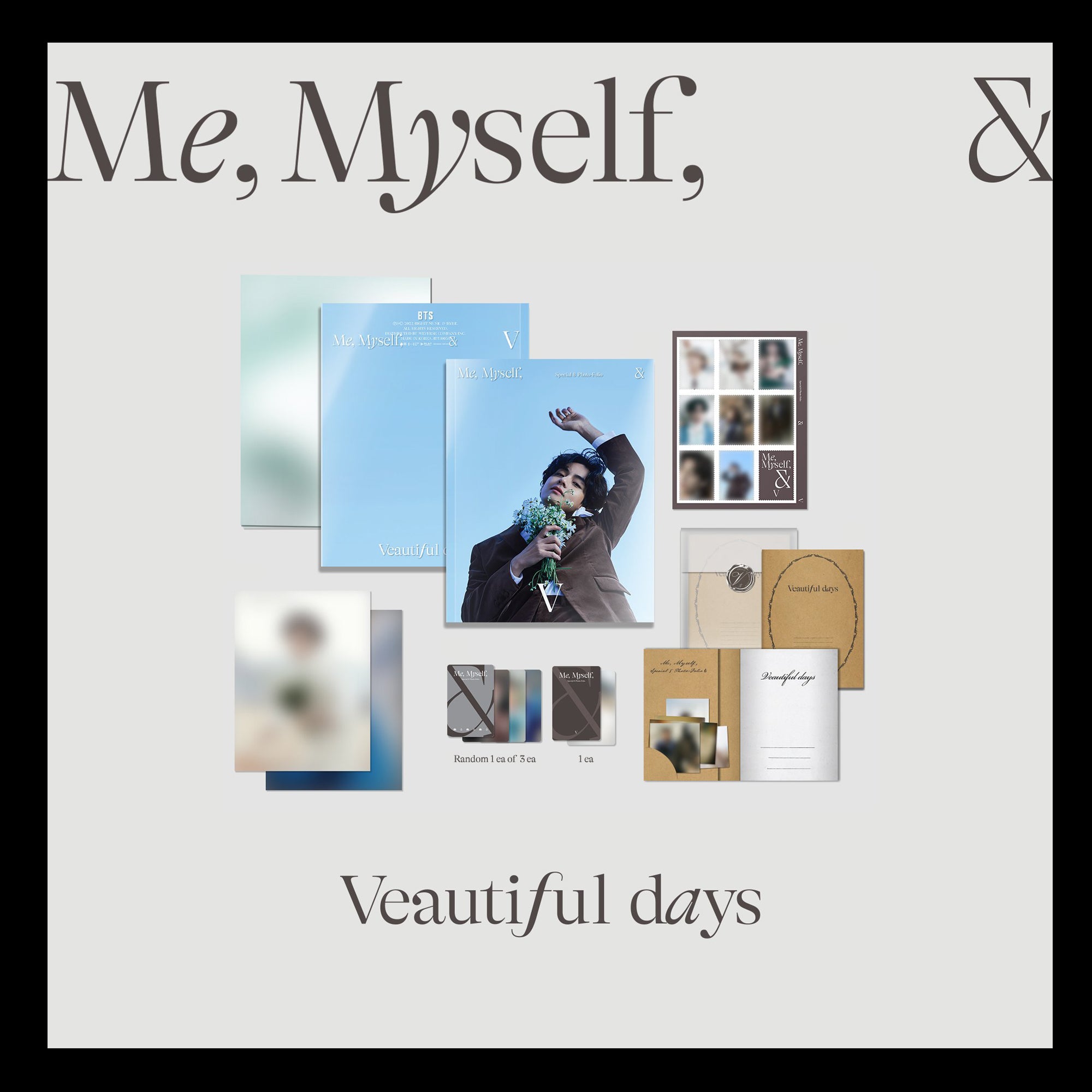 V - Special 8 Photo-Folio [Me, Myself, And V ‘Veautiful Days’]
