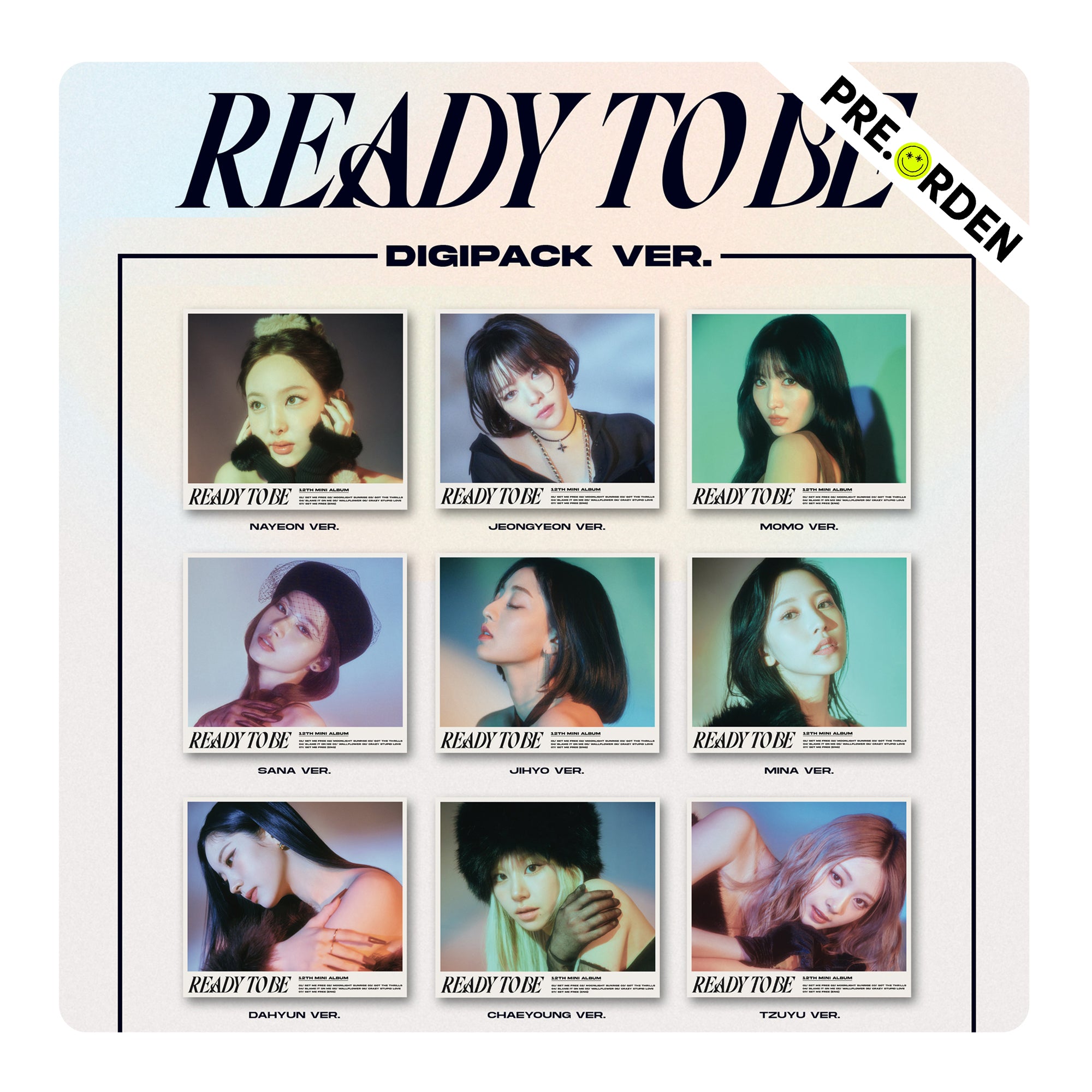 TWICE: Ready To Be Ver. Digipack