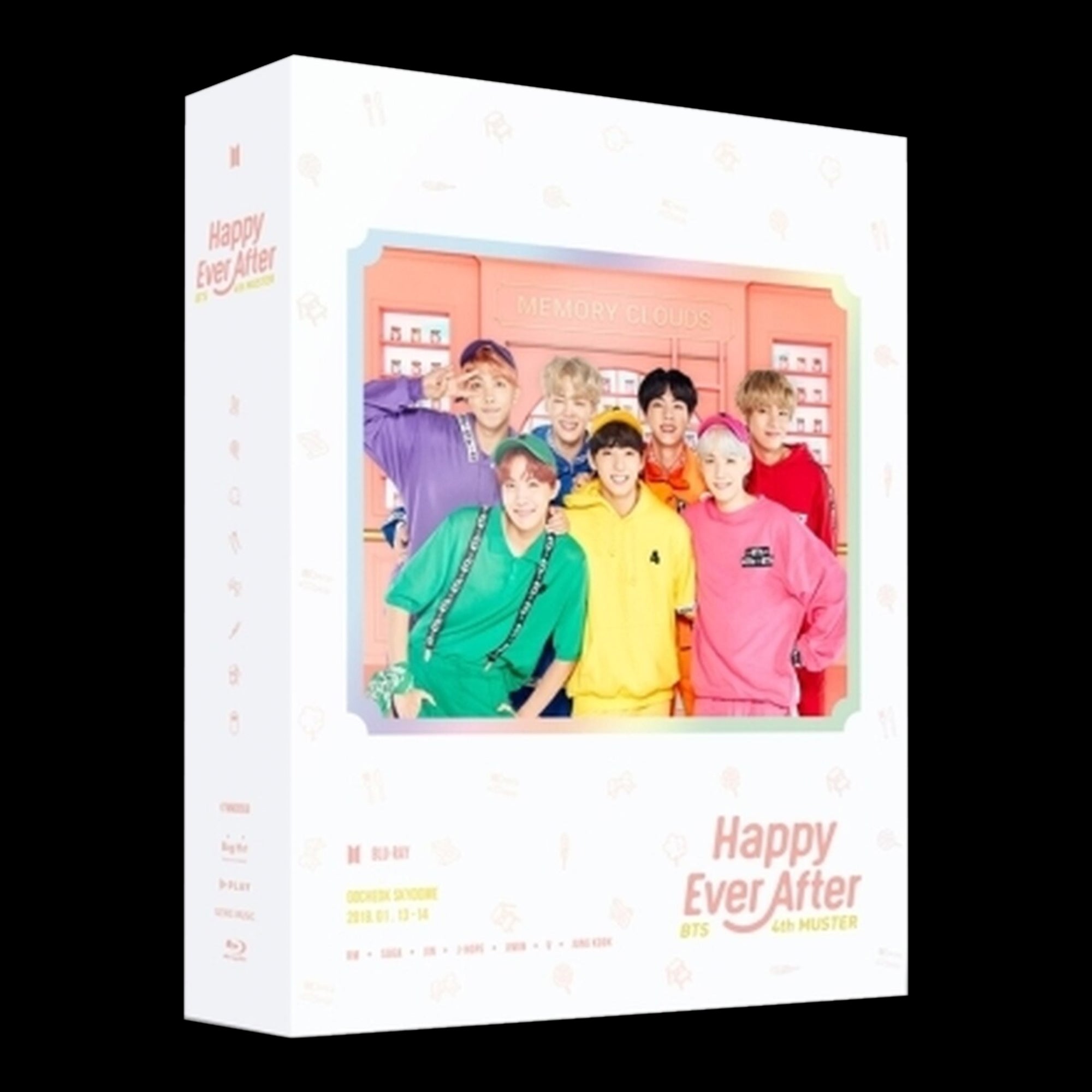 BTS HAPPY EVER AFTER BLU-RAY