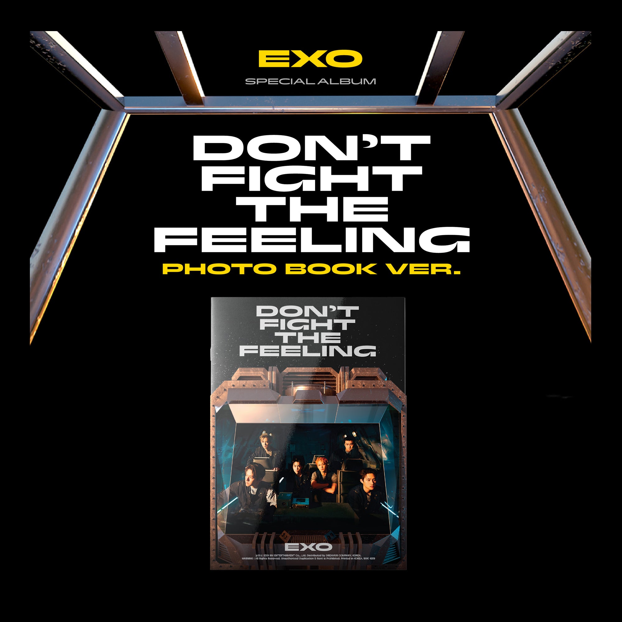 EXO - Don't fight the feeling (Photo book Ver.)