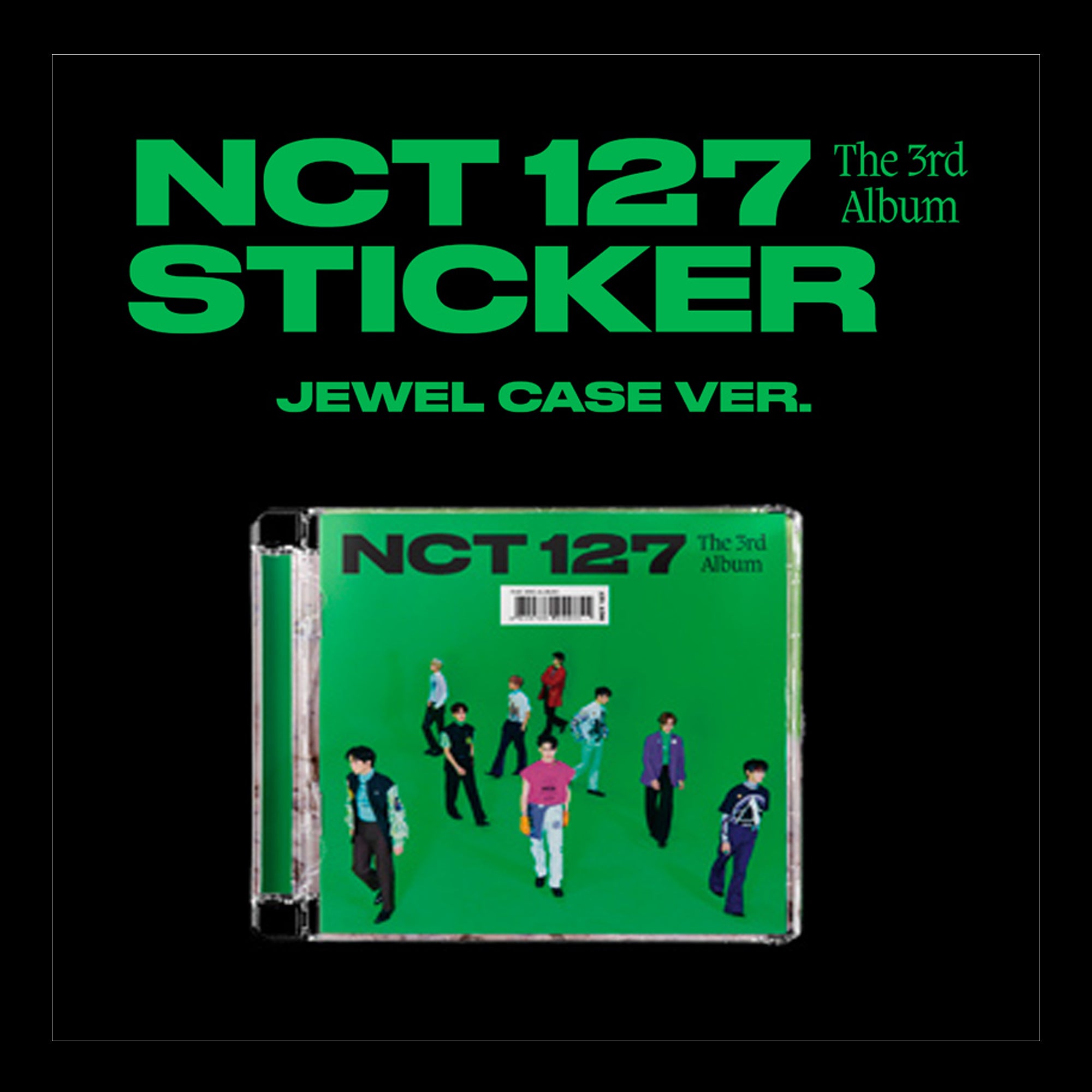 NCT 127 - Sticker (Jewel Case Ver.)