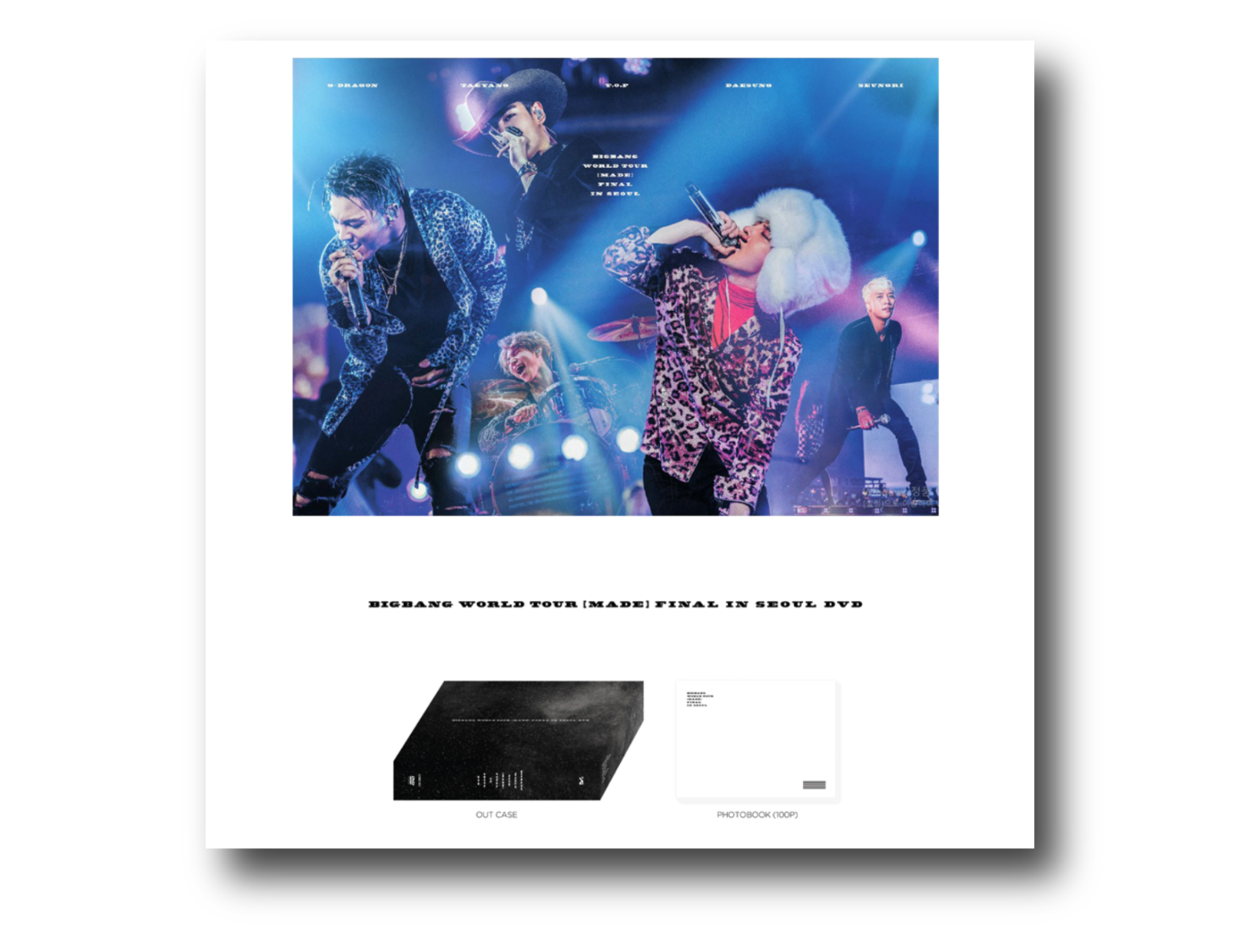 BIGBANG:  World Tour [Made] Final in Seoul DVD