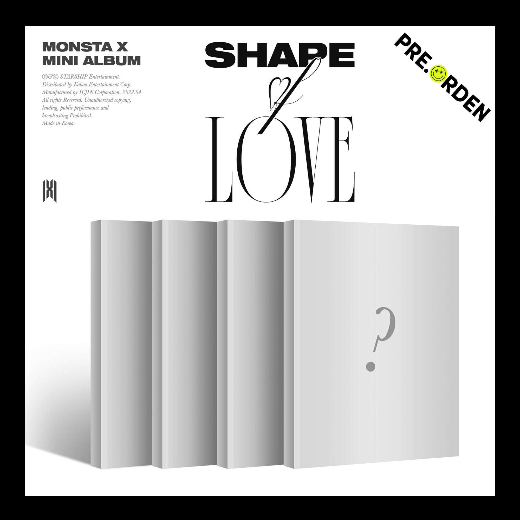 MONSTA X : Shape of Love
