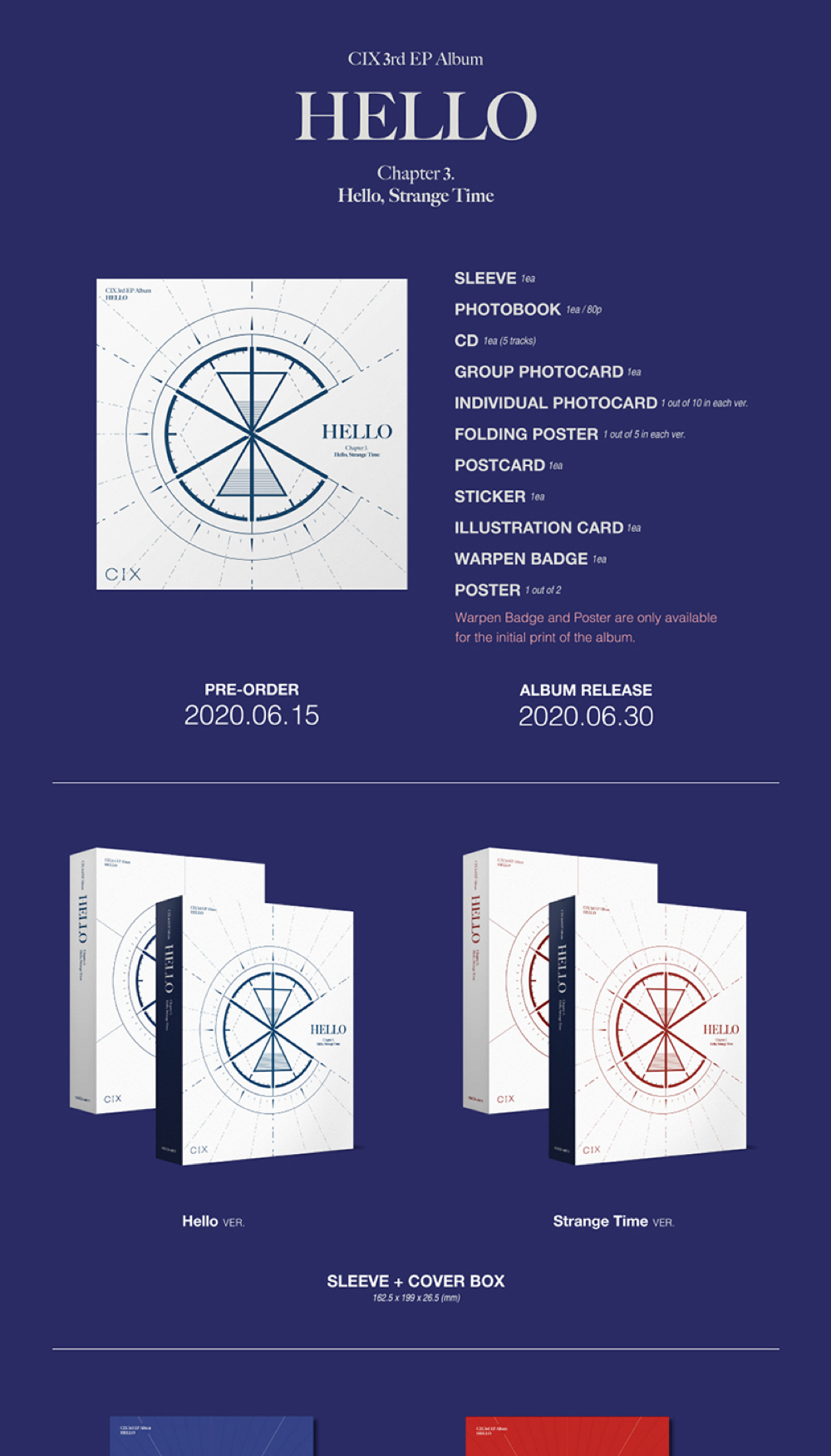 CIX - HELLO Chapter 3. Hello, Strange Time