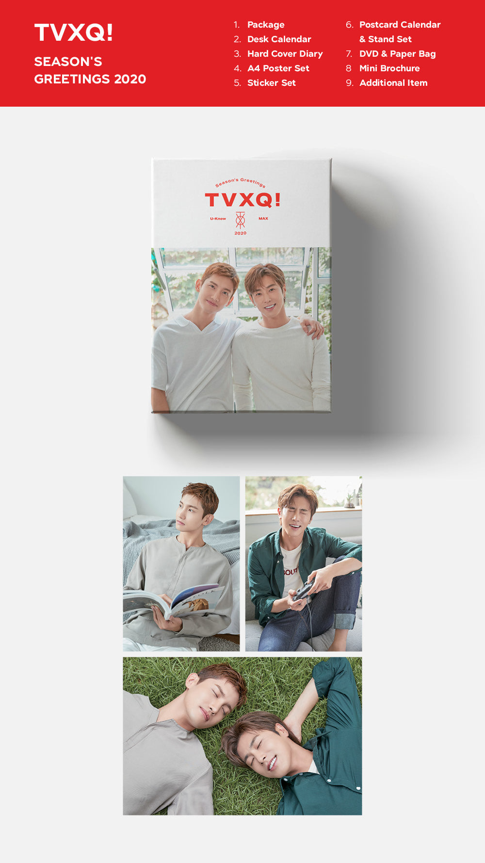 TVXQ - SEASON'S GREETINGS 2020